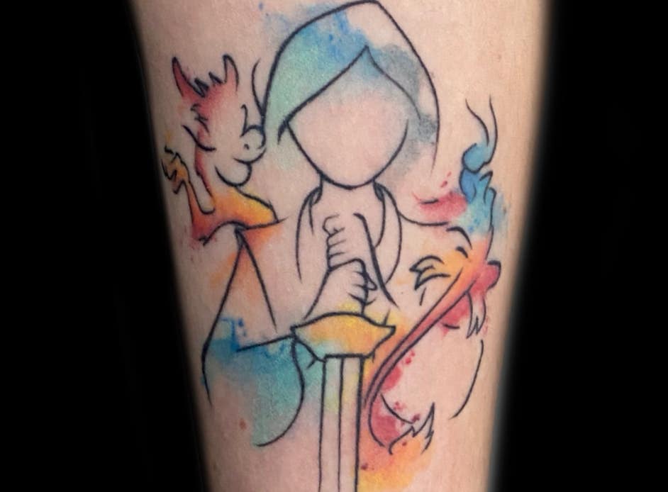 Color Tattoo | The Wall Tattoo