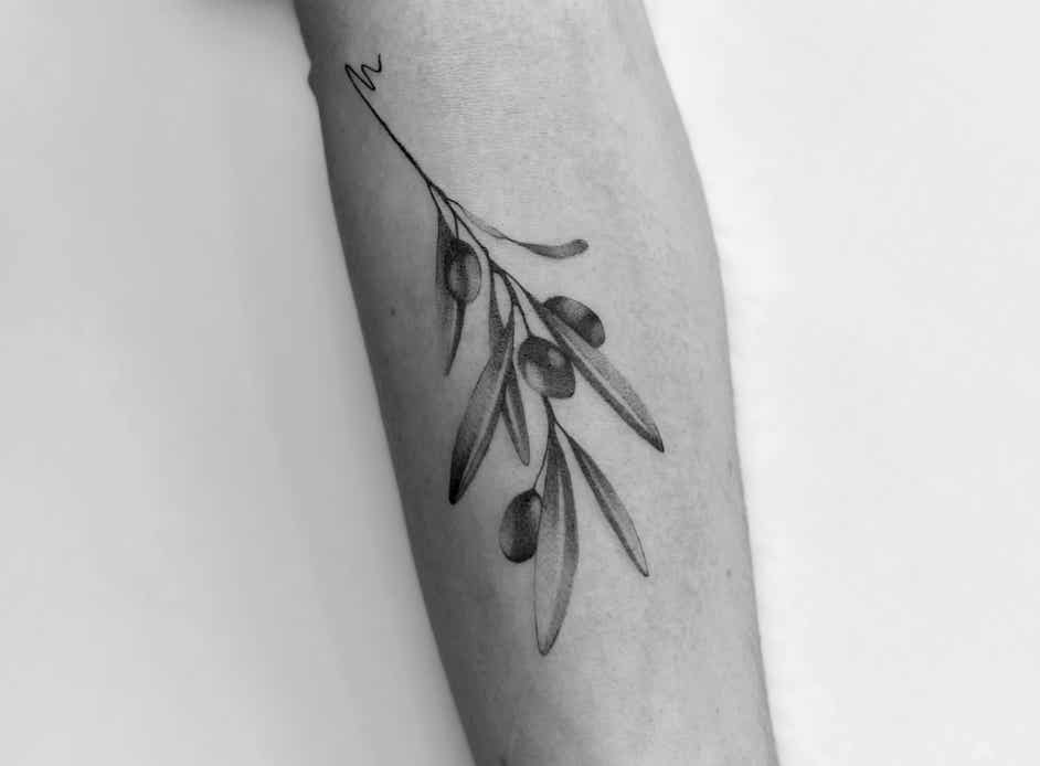 Floral Tattoo | The Wall Tattoo