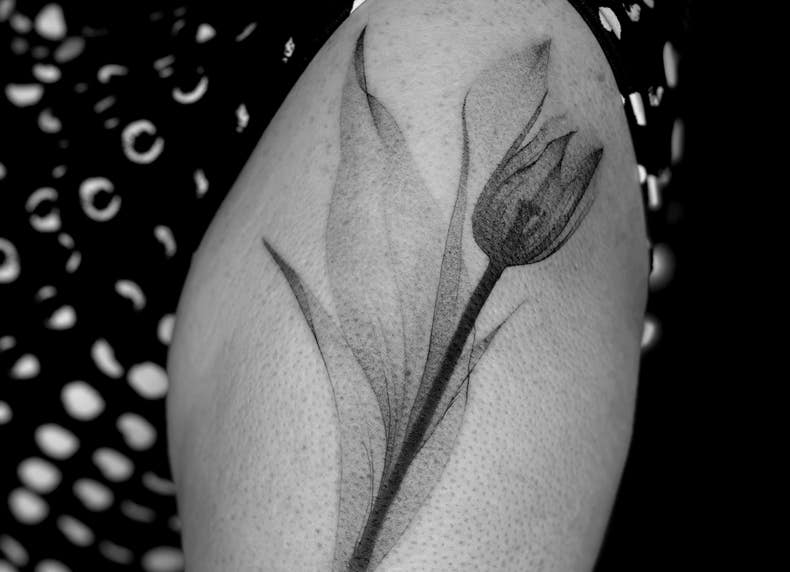 Floral Tattoo | The Wall Tattoo