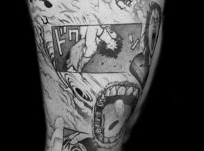 Tatuaje realizado por Stey Santos