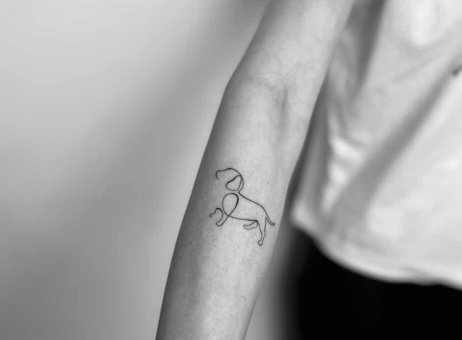 Fineline Tattoo | The Wall Tattoo