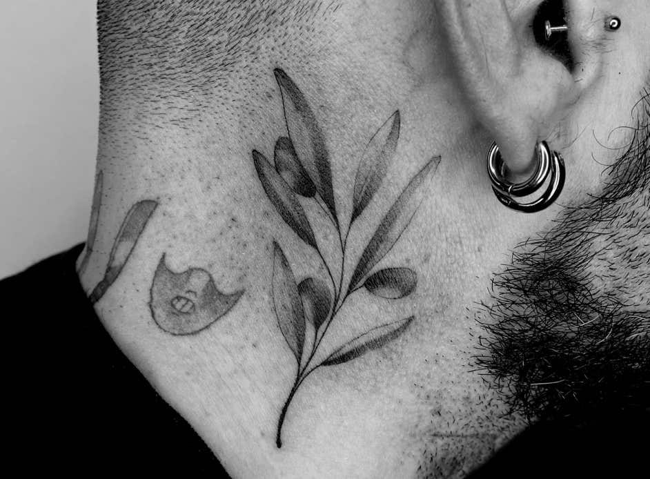 Floral Tattoo | The Wall Tattoo