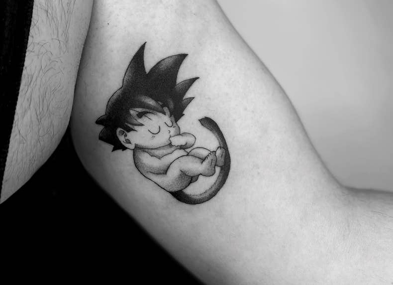 Anime Tattoo | The Wall Tattoo