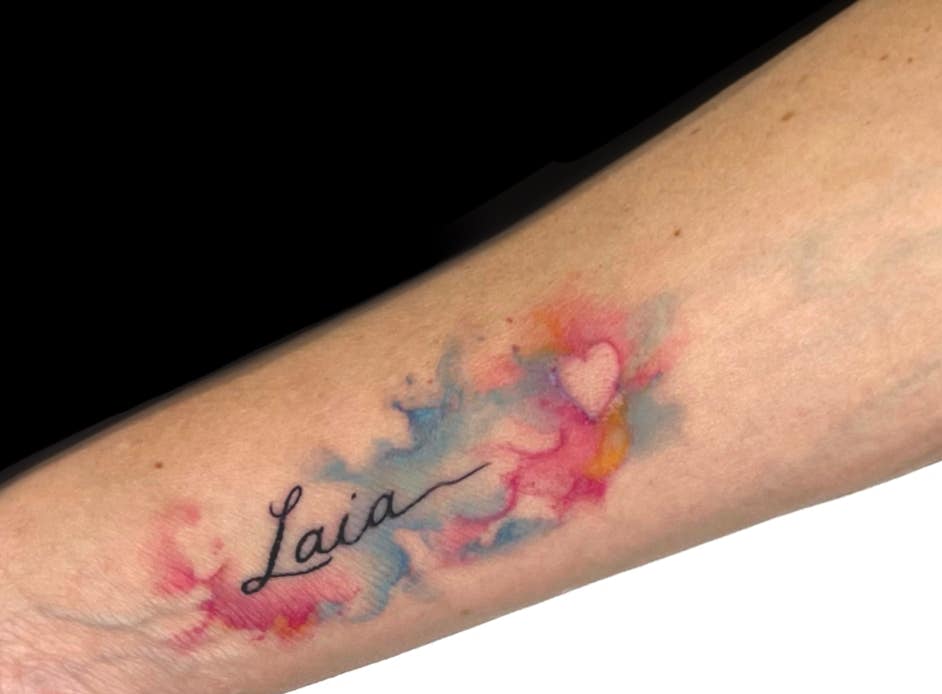 Color Tattoo | The Wall Tattoo