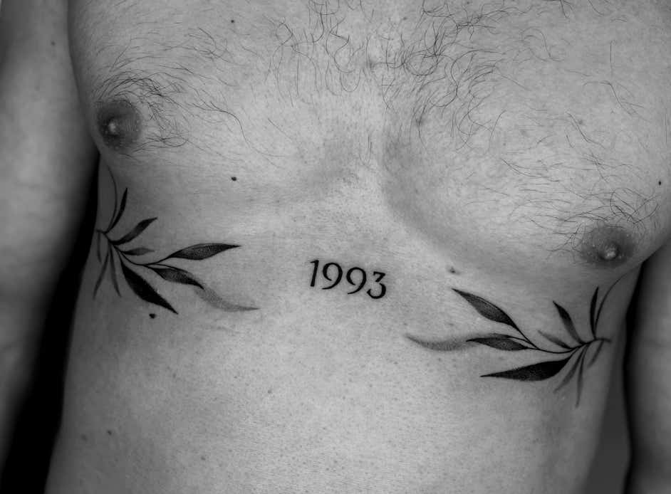 Floral Tattoo | The Wall Tattoo