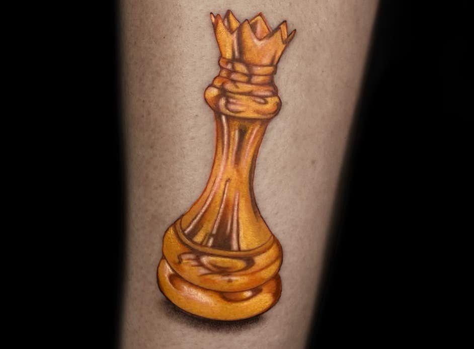 Gold Tattoo | The Wall Tattoo