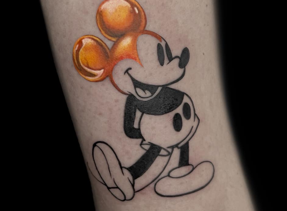 Gold Tattoo | The Wall Tattoo